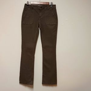 Sonoma Goods for Life Jr. Girls Slimboot size 8, Olive green denim. Gently worn.